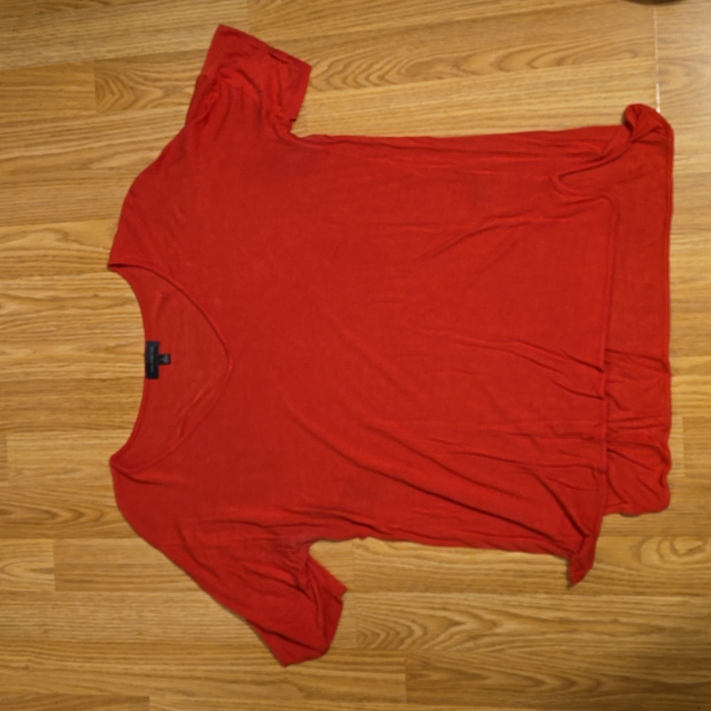 The Limited Red V neck top